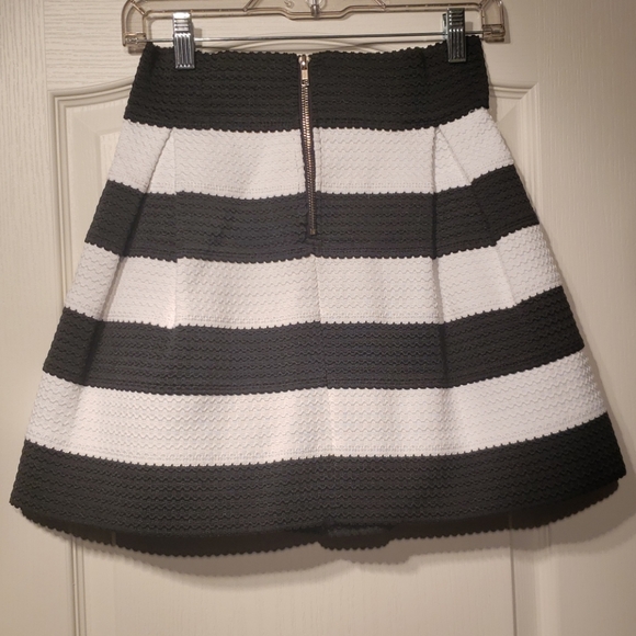 Honey punch black and white stripe skirt - Picture 3 of 6
